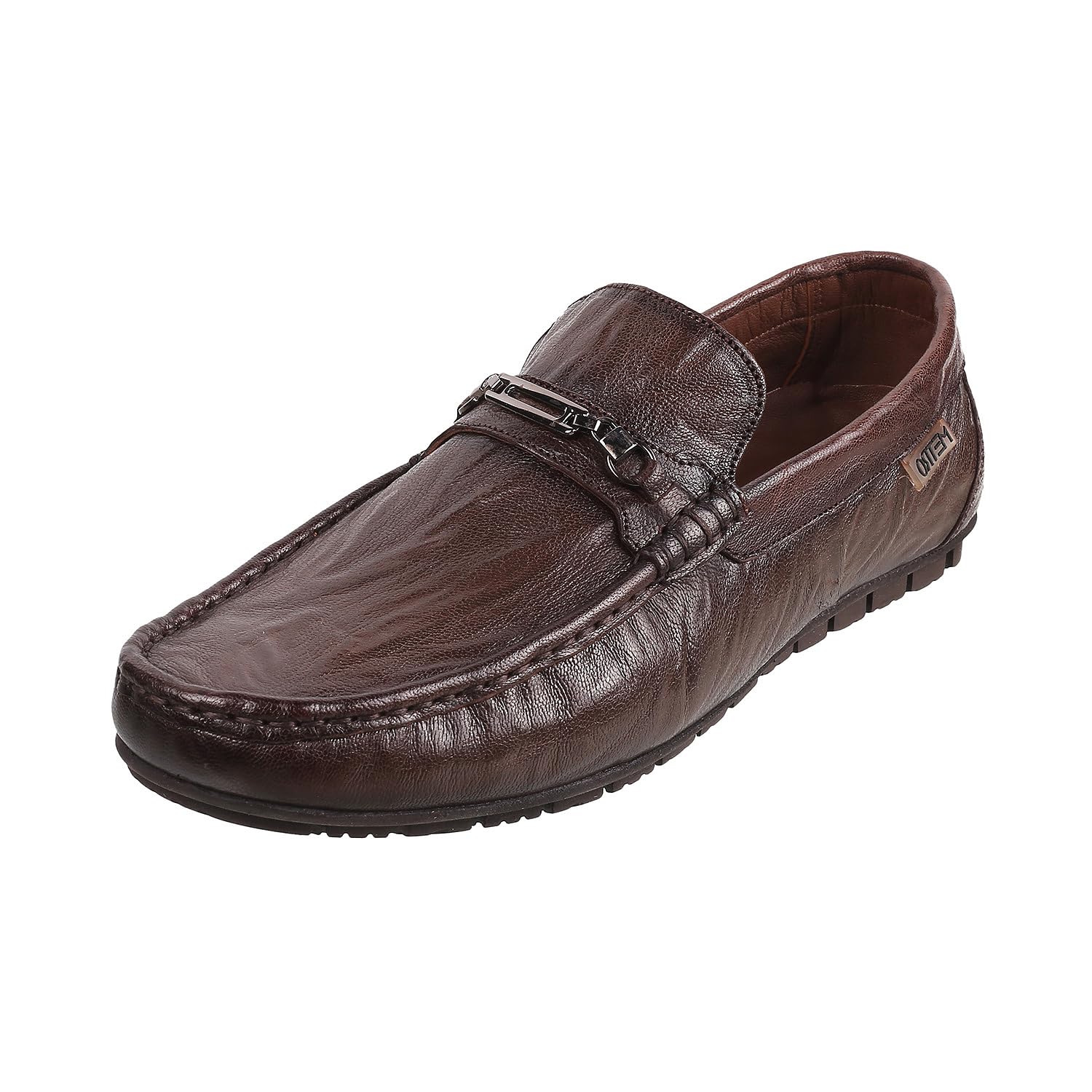 Metro Men Brown Faux Leather Loafer UK/11 EU/45 (71-56) (B0D4HPTLJQ) Amazon Price History, Amazon Price Tracker