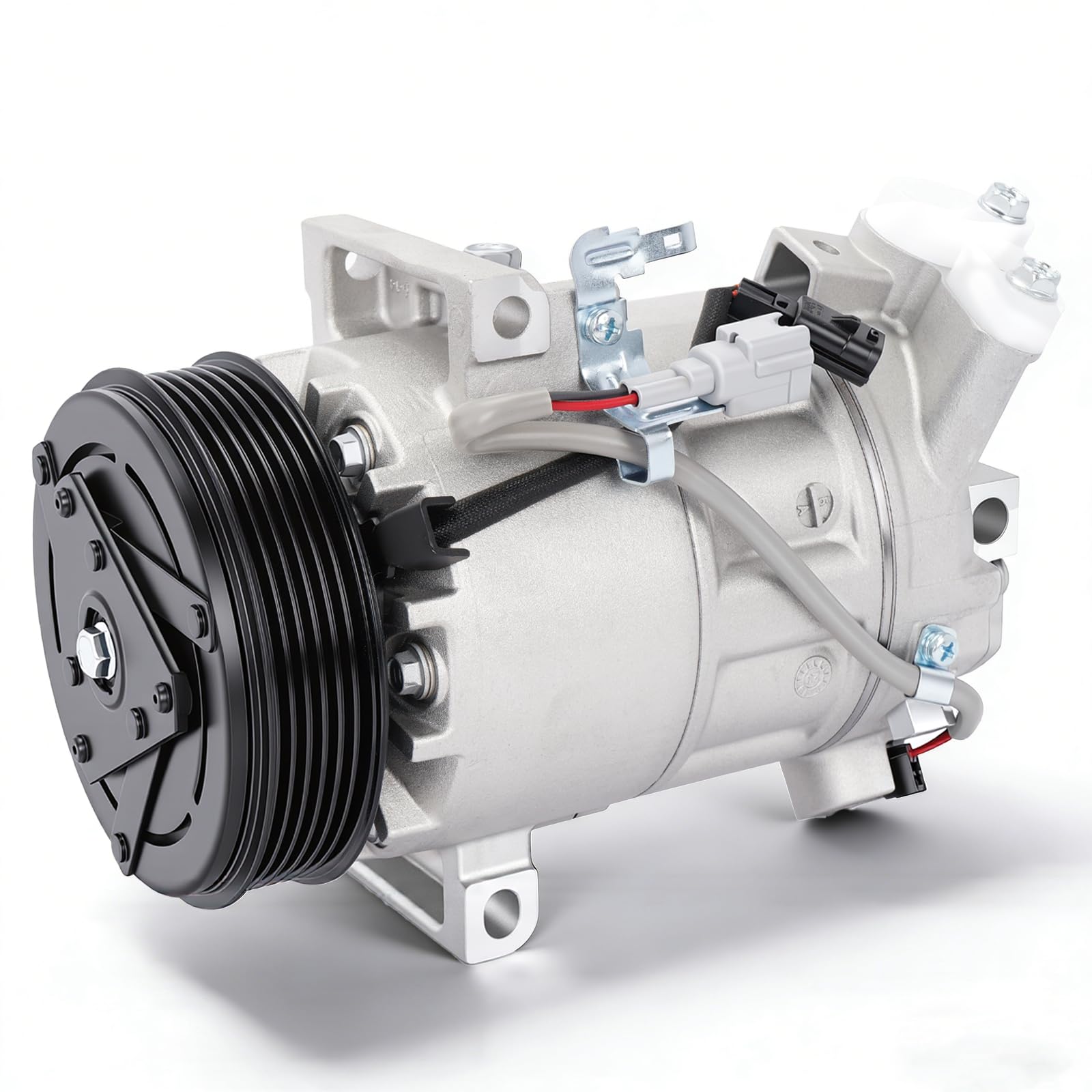 QKVBKAU 92600-3SH0A AC Compressor Compatible with Nissan Sentra L4 1.8L 2013-2019 Replacement # 92600-3SH1A 92600-3SH1B 92600-3SH1C Air conditioner