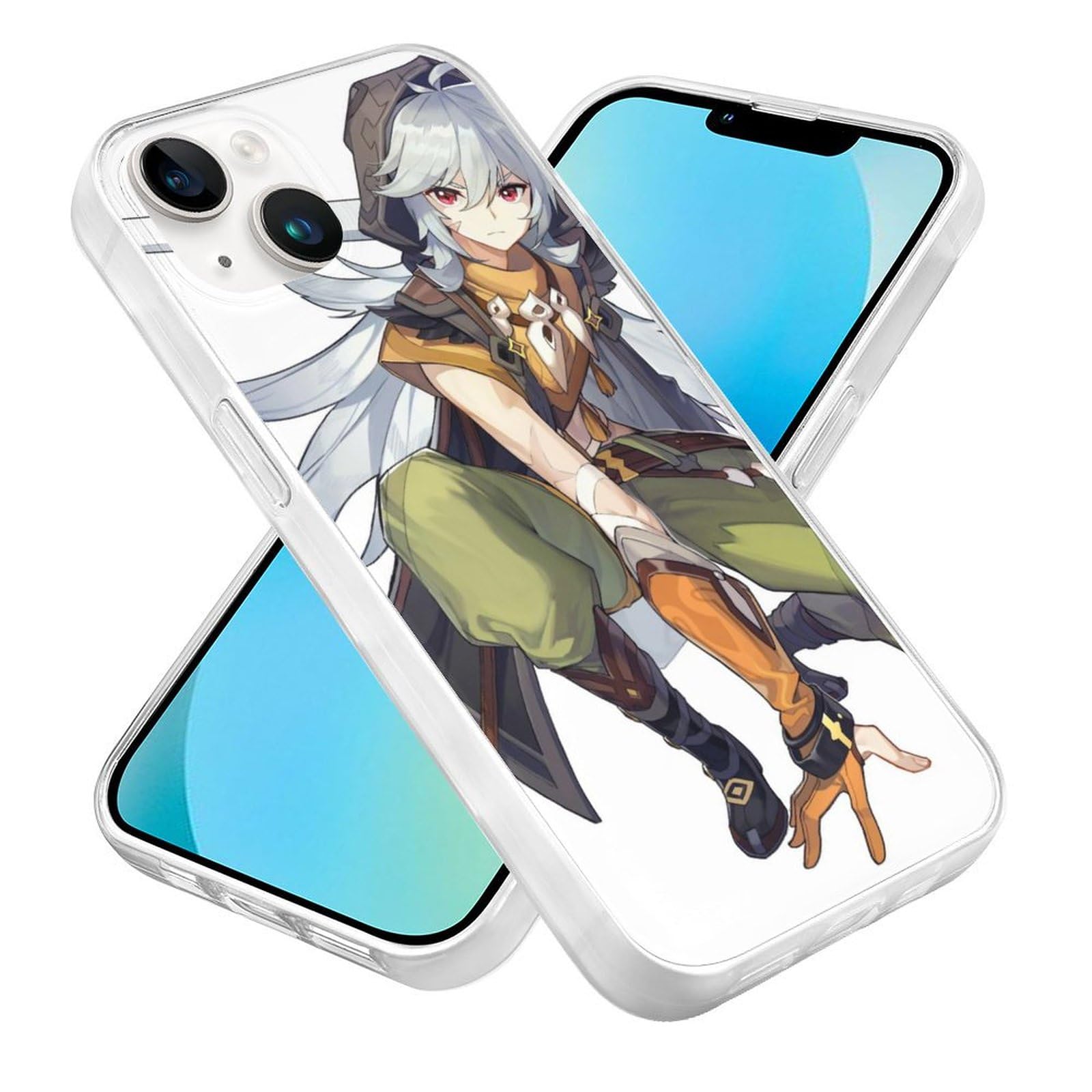 【原神】レザー Amazon.co.jp: iPhone 14ケース iPhone 14カバー 原神-レザー1