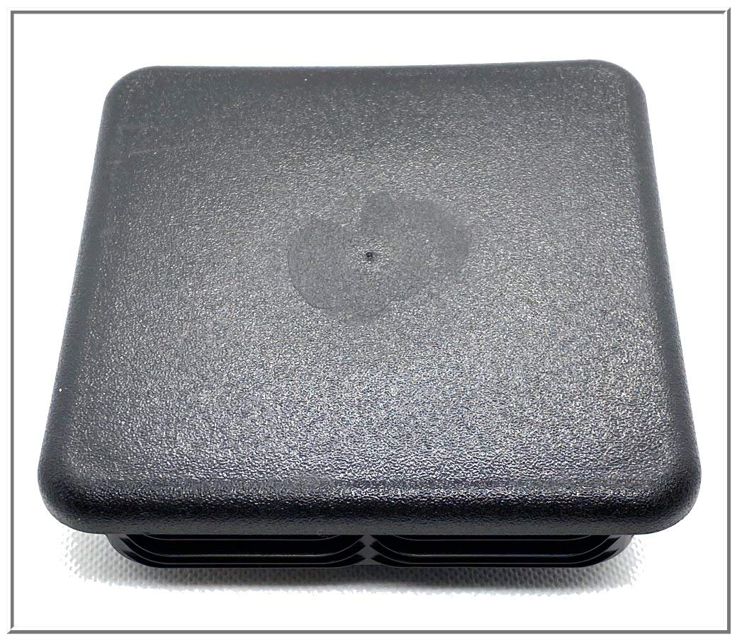 SB DISTRIBUTION LTD SBDs 5.0” Plug for Square Tubing (SQR 5-3-10 PE-LD) to fit Square Tube End Caps Size OD 5.0" |Wall Thickness 3-10 Ga. (.259-.134)" – for ID 4.482” to 4.732” – Made in USA. (1)