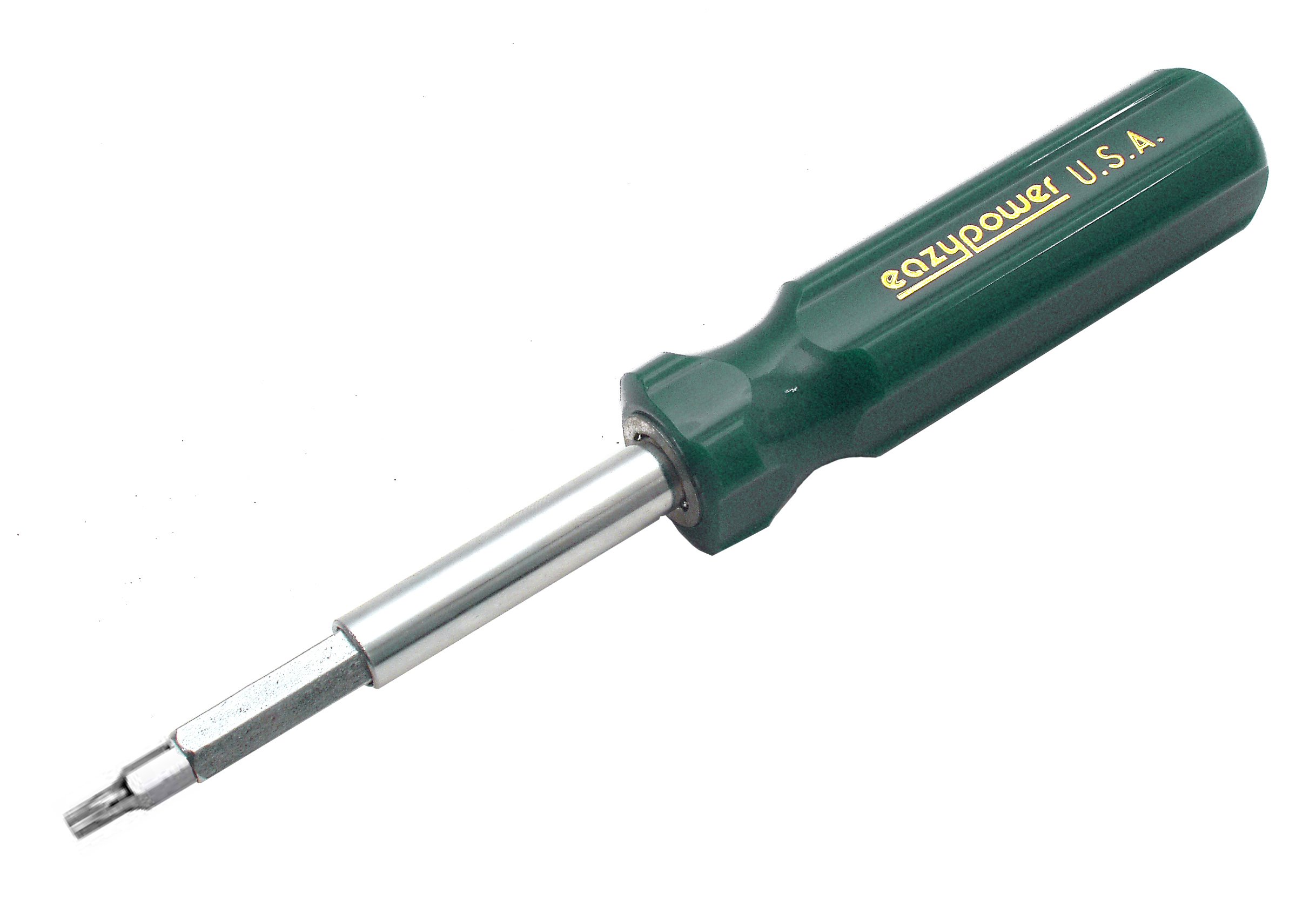 Tournevis T15 T20 pour vis rebelles Eazypower 81691 avec manche antidérapant vert