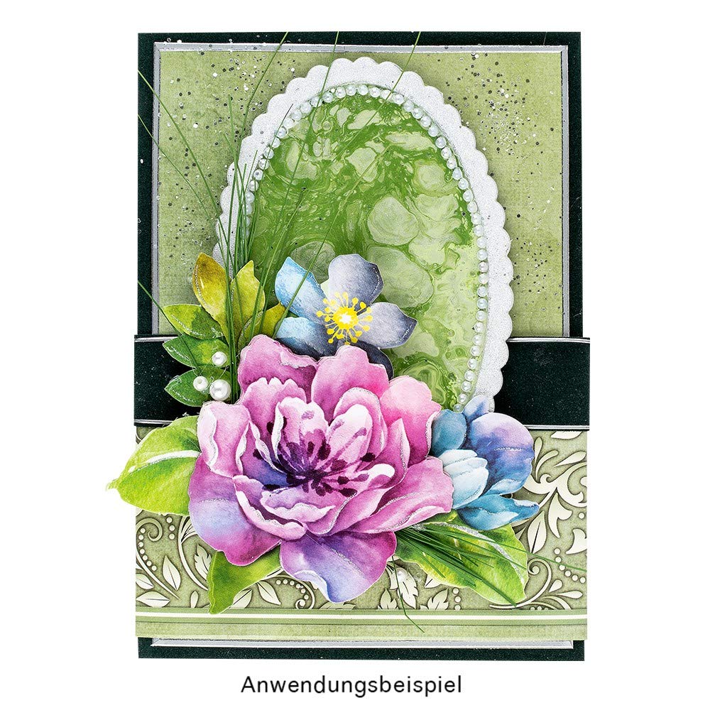 Pouring Mix, 2 in 1, Pouring Medium & Acrylfarbe, türkis, 180ml | Pouring-Farben | Pouring