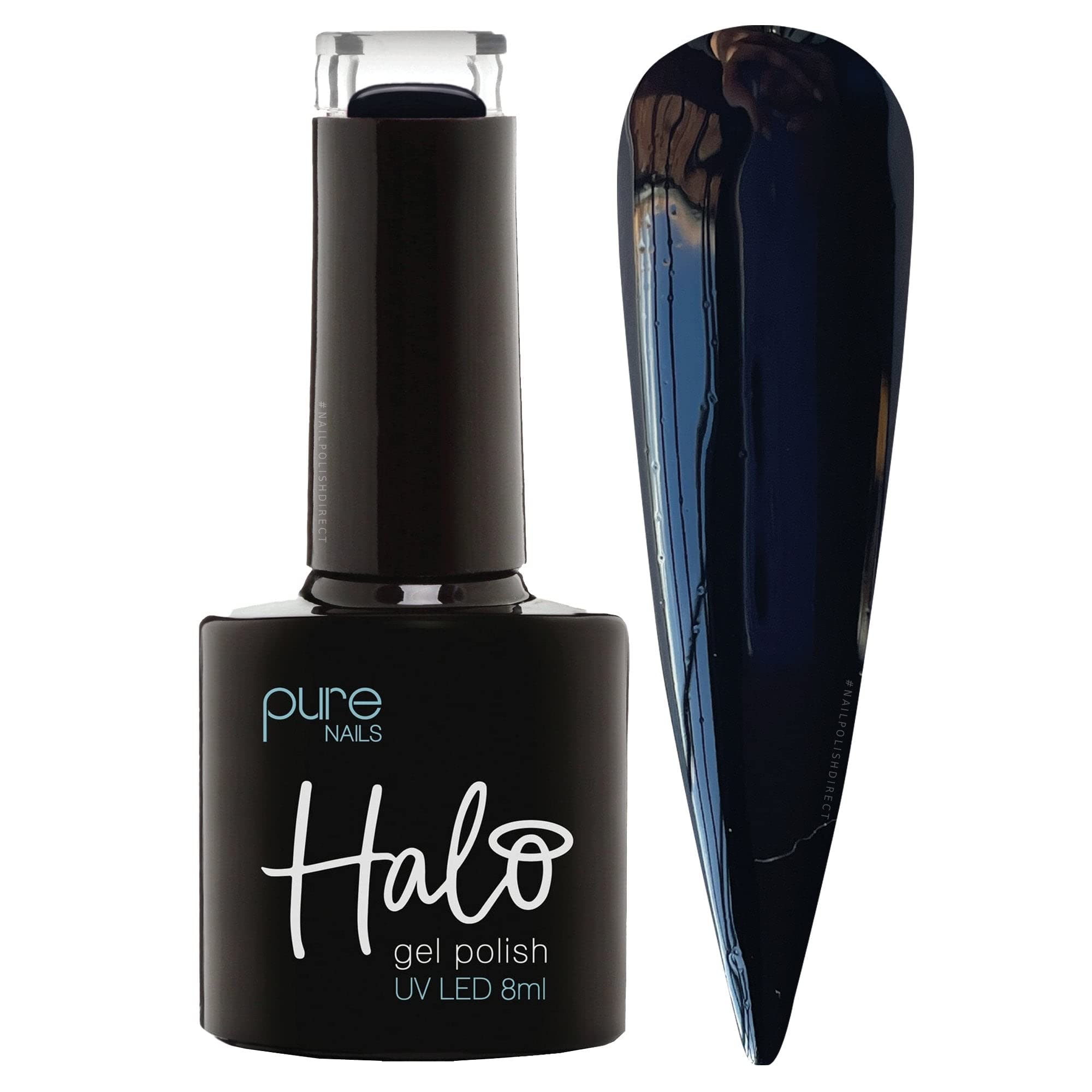 Halo Gel Polish 8ml - French White. UV/LED Gel Nail Polish, Long Lasting & Easy To Apply. Nail Art Colours For Manicure & Pedicure. Gel Polish For Professional & Home Use. — view 35
