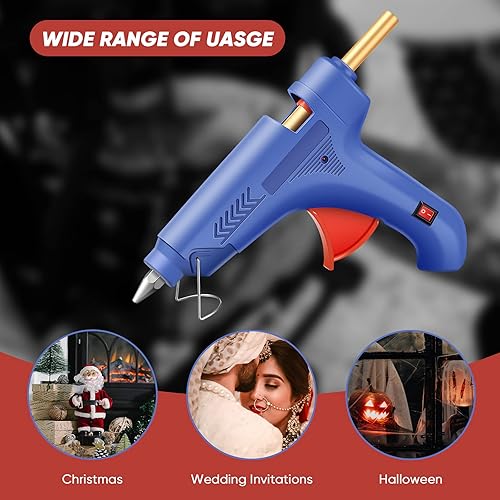 Miniatura 6 de 15 piezas de cera de sellado con pistola de pegamento American Plug Set de pistola de pegamento de cera Cañas Mini pistola de pegamento caliente