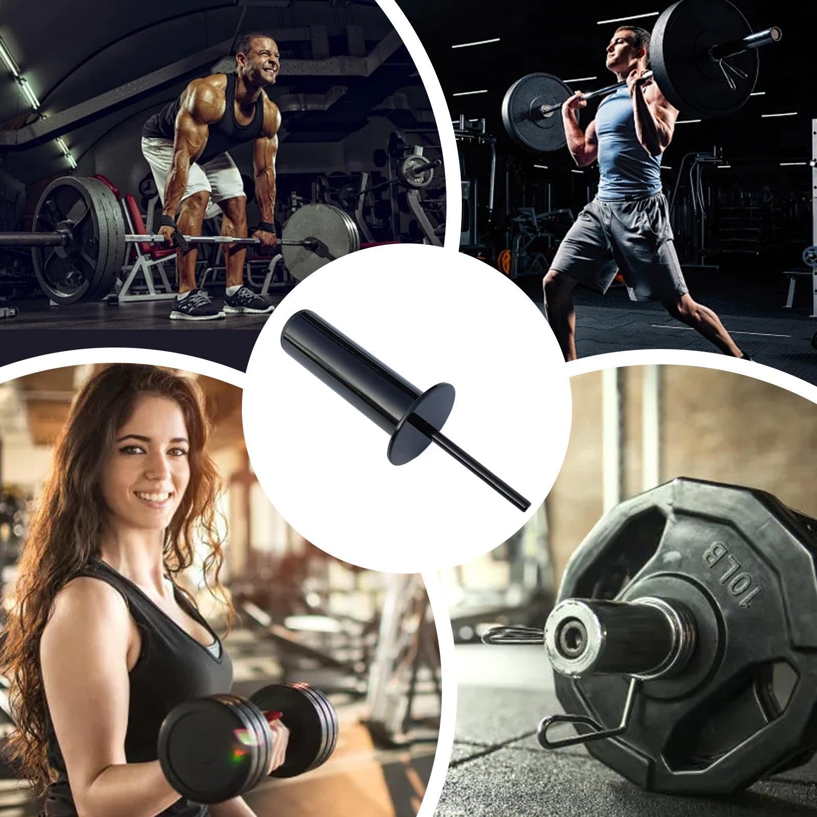 Adaptateur Pour Poids De Gym - Pin Extender Pour Ajouter Des Disques Sur Les Machines à Charge Guidée (0.31x4.33 Pouces)