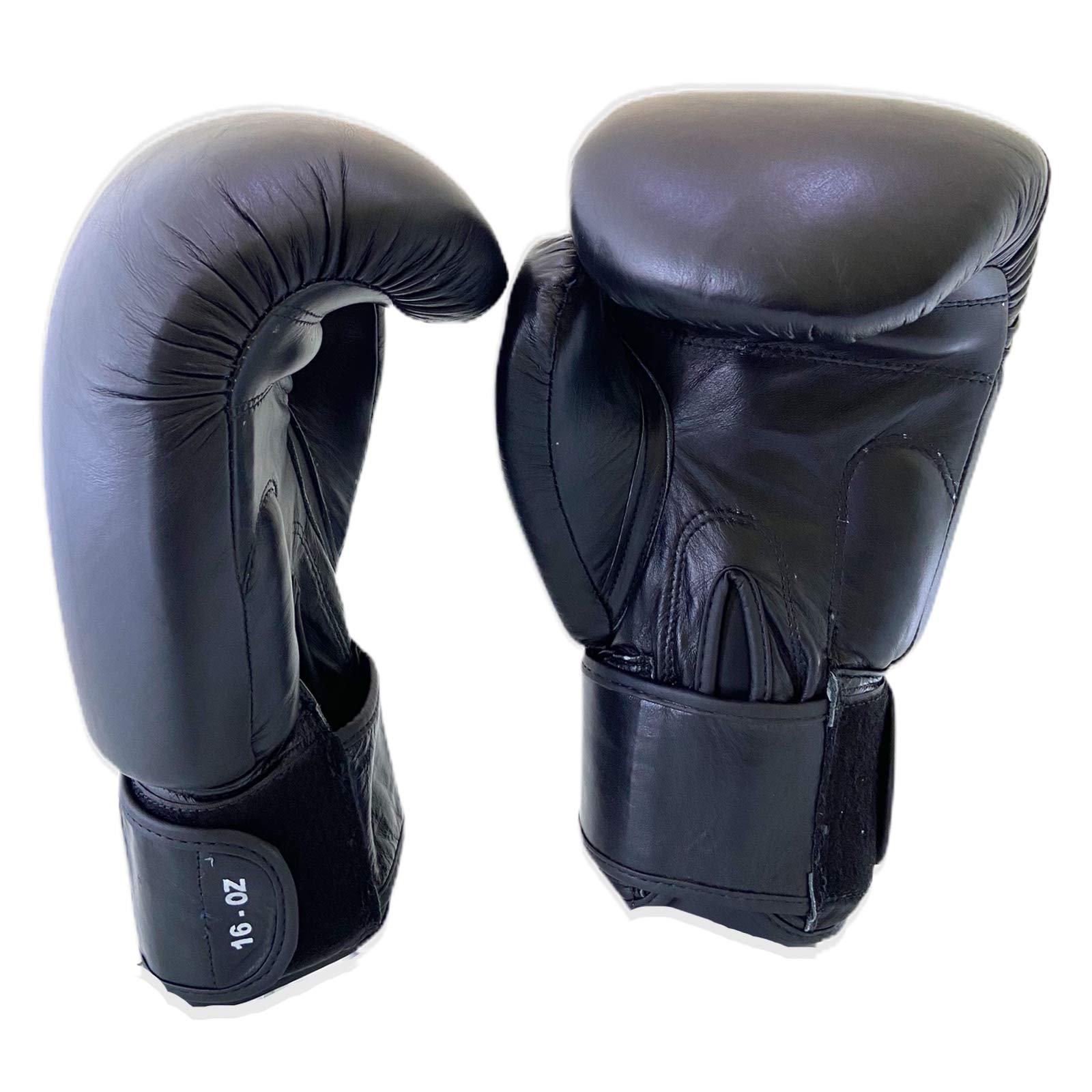 UNBRANDED SPORTS Boxing Gloves Sparring Bag Work Premium (Black, 14oz)