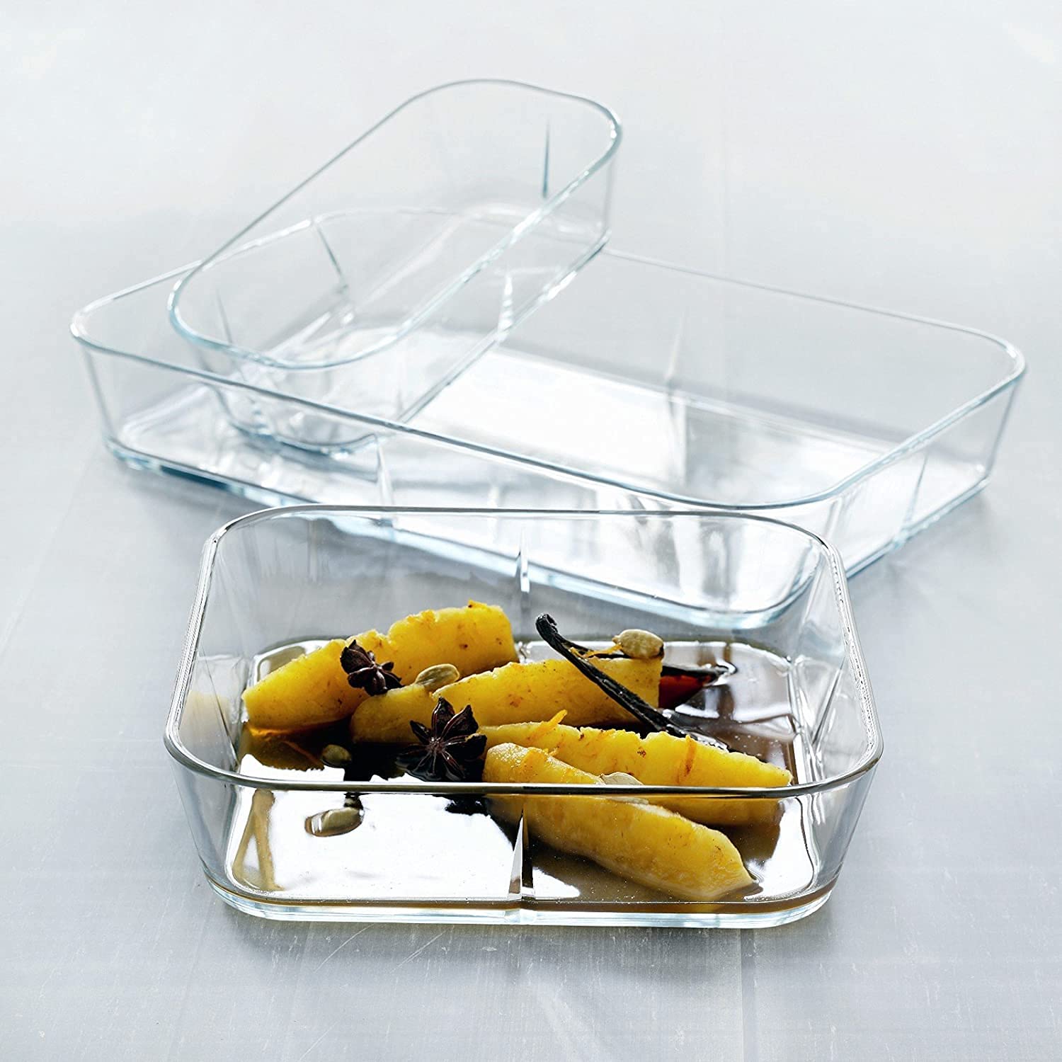 Rosendahl Pirofila 38x25 cm Grand Cru impilabile design classico, trasparente