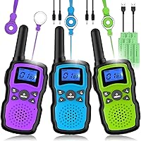 Vista 11 de Wishouse Walkie Talkies para niños recargable