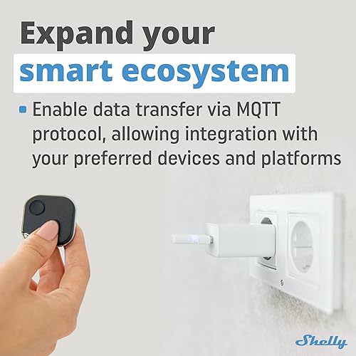 Miniatura 5 de Shelly BLU Gateway  Puerta de enlace WiFi Bluetooth en un dongle USB-A  Automatización del hogar  Compatible con Alexa y Google Home  Aplicación iOS