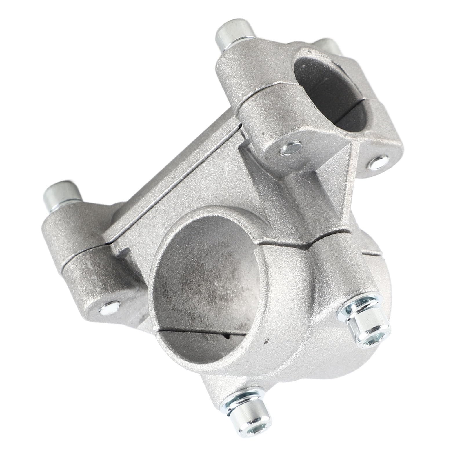 Handle Bracket Clamp, Brushcutter Holder, Trimmer Handle Support, Clamp Garden Tools, 26/28mm Lawn Mower Part for Strimmer Trimmer Brushcutter Tube (Cross Fixture (26, 19)) (Cross Fixture (28, 19))