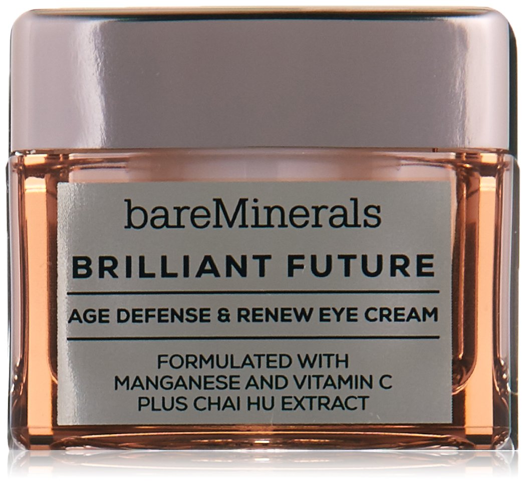 Brilliant Future Age Defense and Renew Eye Cream by bareMinerals for Unisex - 0.5 oz Cream, I0096118