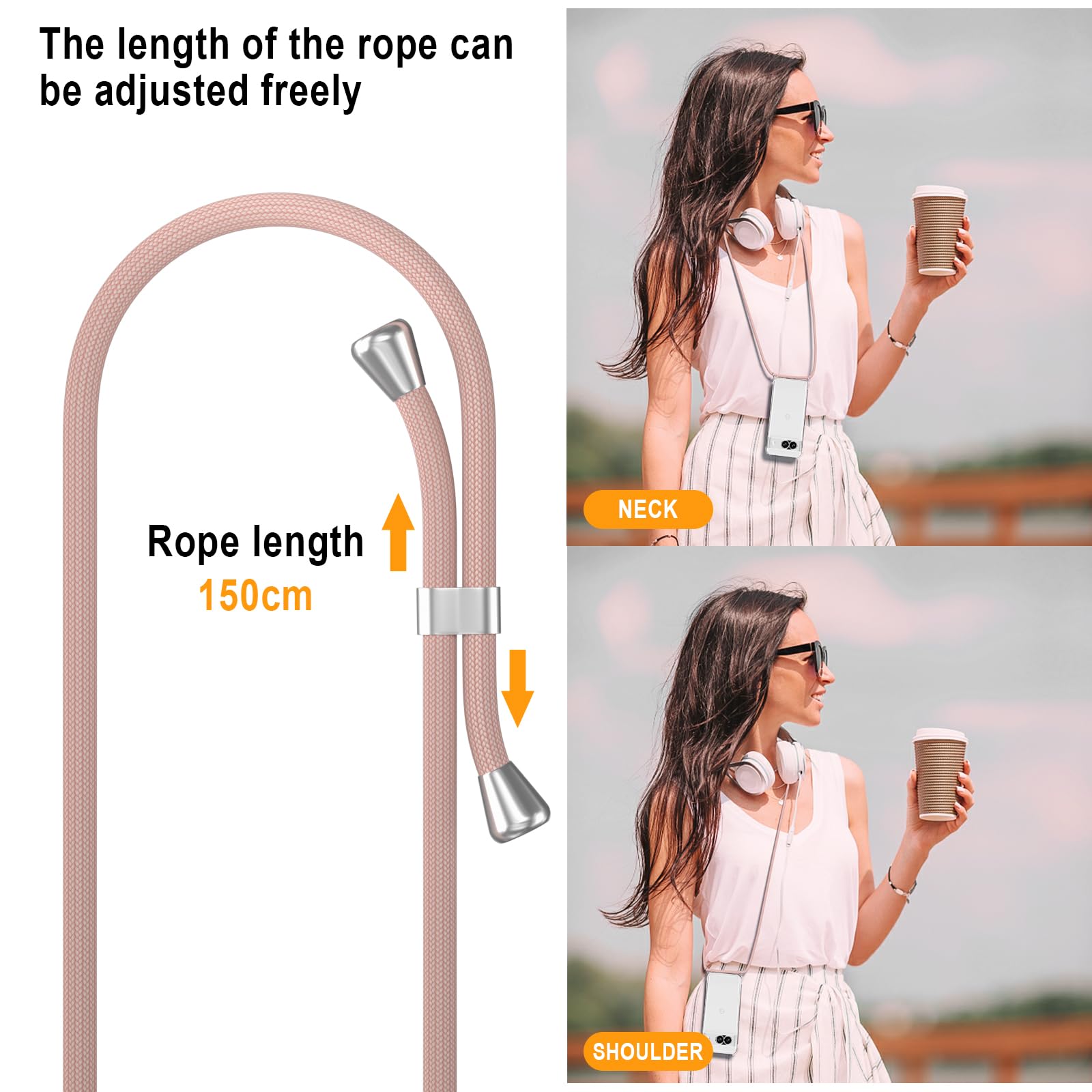 ZhinkArts Collana Porta Cellulare Compatibile con Apple iPhone 11