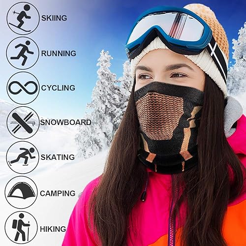 Miniatura 11 de WTACTFUL -Mascarilla tipo bufanda fresca y ligera para usar al aire libre, FPS 50, protección contra el polvo, sol y viento