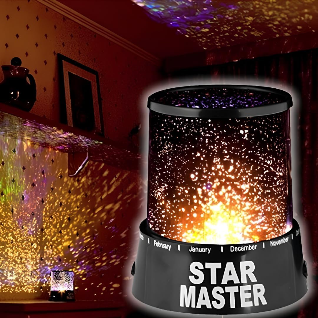 Jouis Star Gece Lambası, Çocuk Oda İçi Gökyüzü Aydınlatma, Yıldızlı