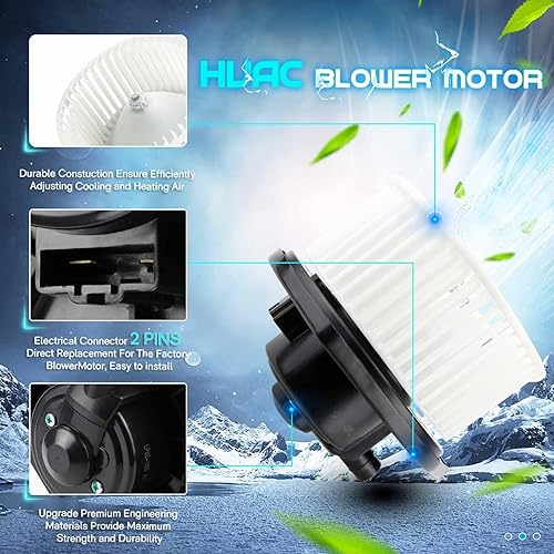 Miniatura 4 de Ventilador del motor del ventilador del calentador de aire acondicionado para Subaru Forester 2000-2013, Subaru Impreza 2008-2014 72240FC010 700206