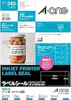 p 3点 まとめ商品 ラベルシール[インクジェット] | ラベル・シールのエーワン