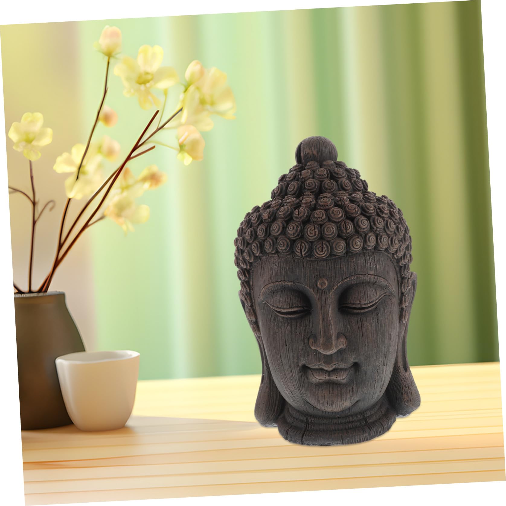 Estatua de Buda Decorativa de Resina Estilo Sudeste Asiático para Meditación y Decoración en Restaurante Tailandés o Hogar Detalles Excepcionales y Diseño Versátil