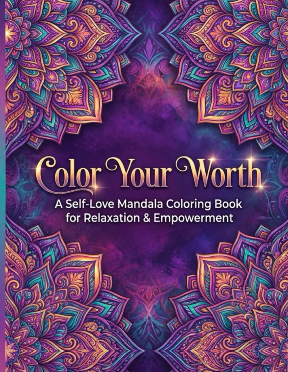 Color Your Worth: A Self-Love Mandala Coloring Book for Relaxation & Empowerment (Color Your Calm Series)