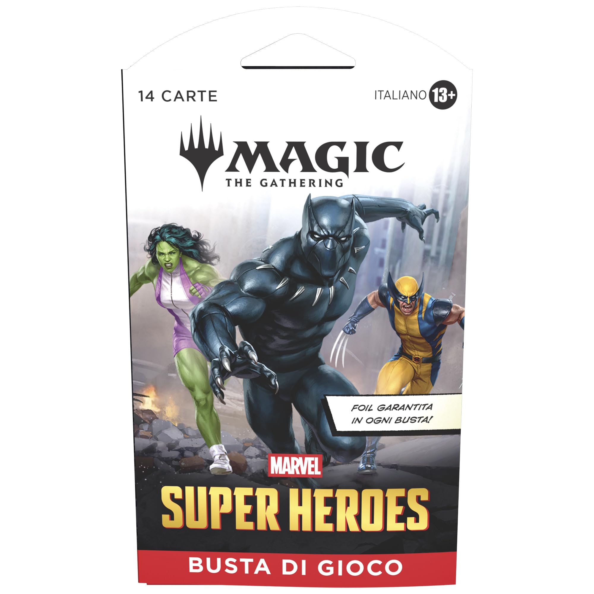 Buste di gioco di Magic: The Gathering | Marvel Super Heroes | Gioco di carte collezionabili (Versione Italiana)