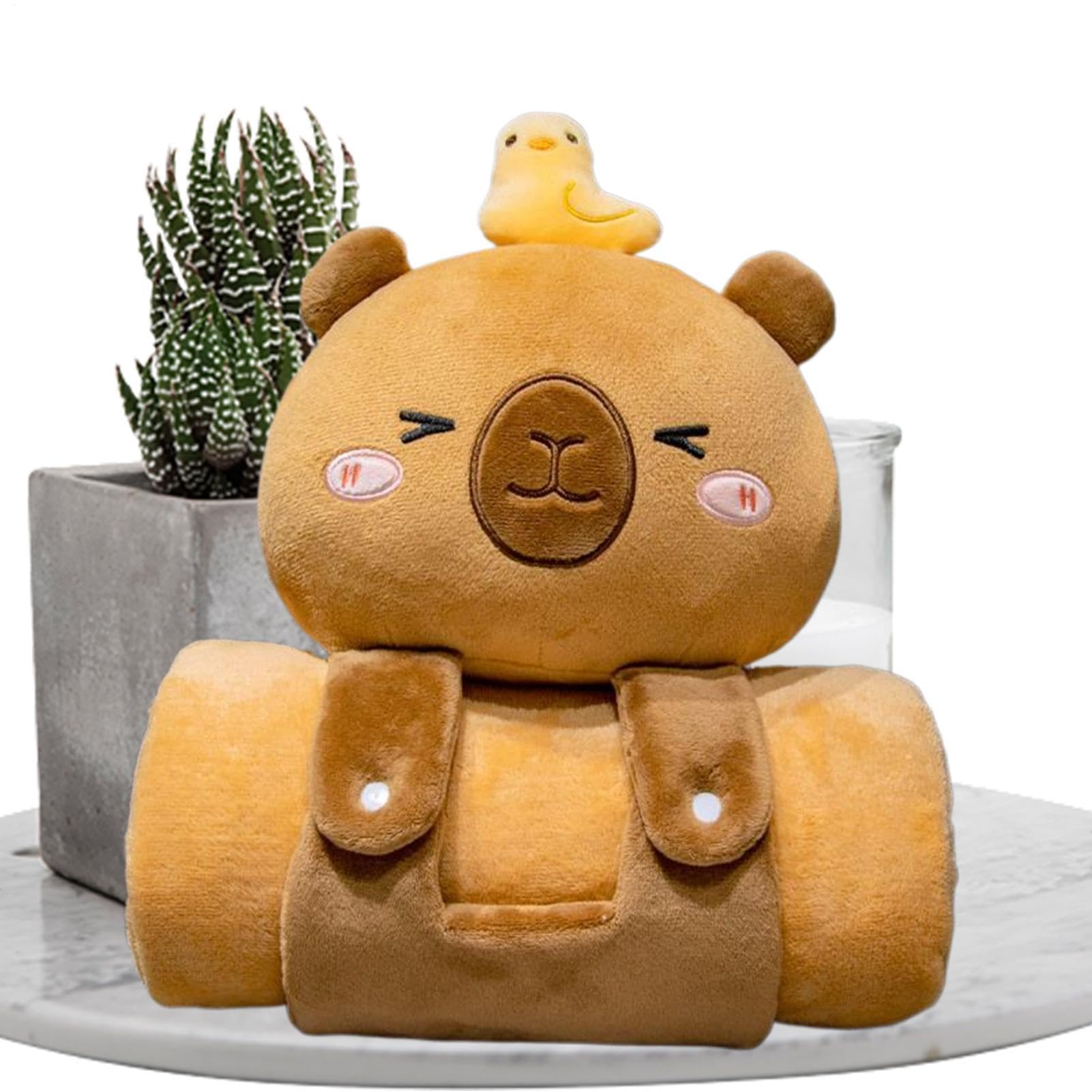 Châle confortable et couverture Capybara pour se détendre au jardin ou à la piscine