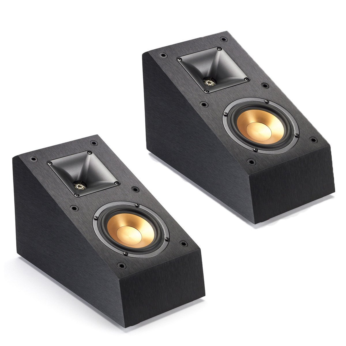 Klipsch r-14sa Speaker – With Dolby Atmos, Set of 2, Black