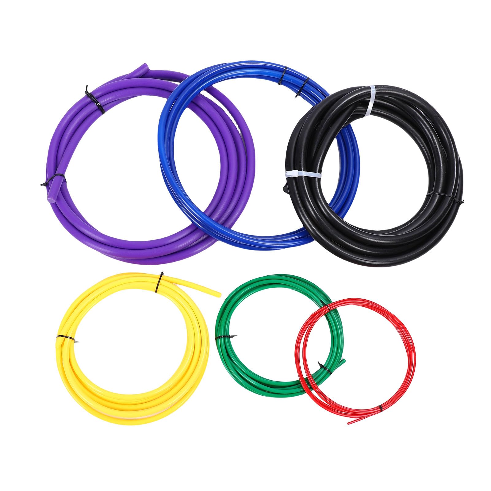 Ausla Prolunga per Tubi in Rame per Condizionamento, Strisce in Plastica PE, Kit Piegatubi per Tubi in Rame per Professionisti HVAC, 6 Misure da 1/4 a 7/8 Pollici, Lunghezza 4 M