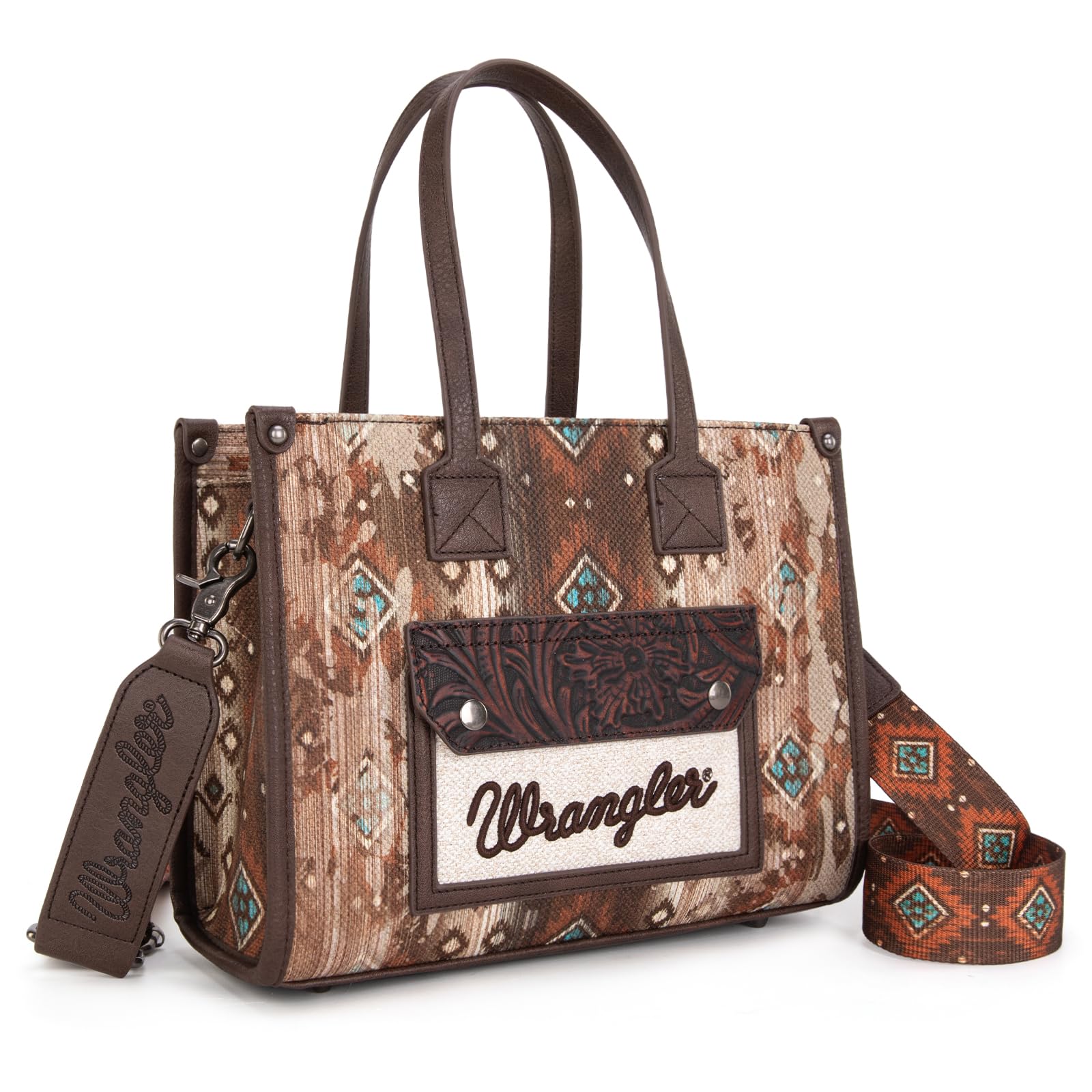 Montana West Wrangler Azteken-Tragetasche für Damen, Western-Geldbörsen und Handtaschen