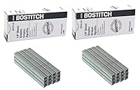 Vista 2 de Bostitch Grapas prémium para grapadora de alicates P3, patas de 0.25 pulgadas, 5000 por caja (SP191/4) (6 cajas de 5000)