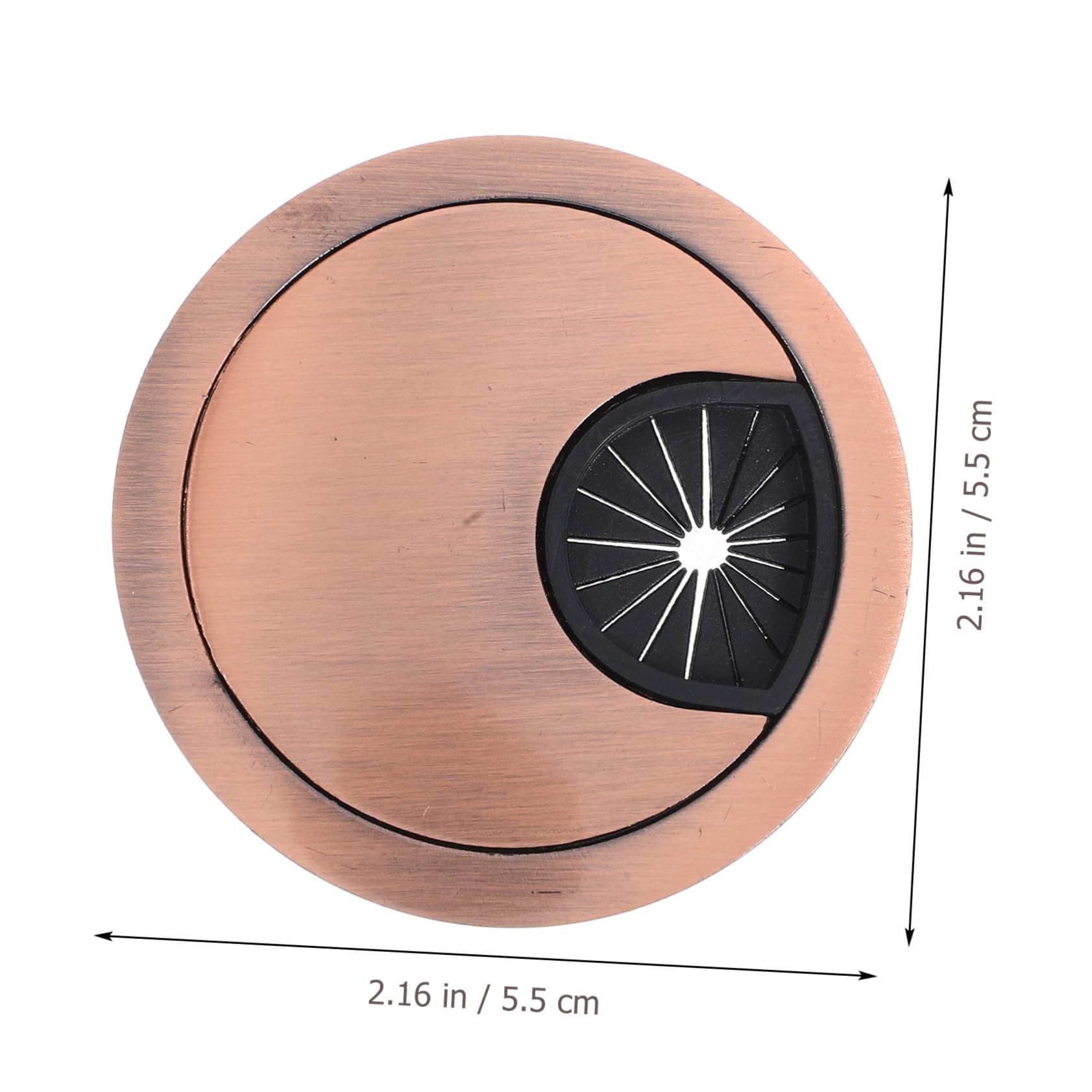 ARTIBETTER Desk Grommet Wire Organizer Round Cord Hole Plug Desktop Cable Hole Cover Cable Wire Grommet