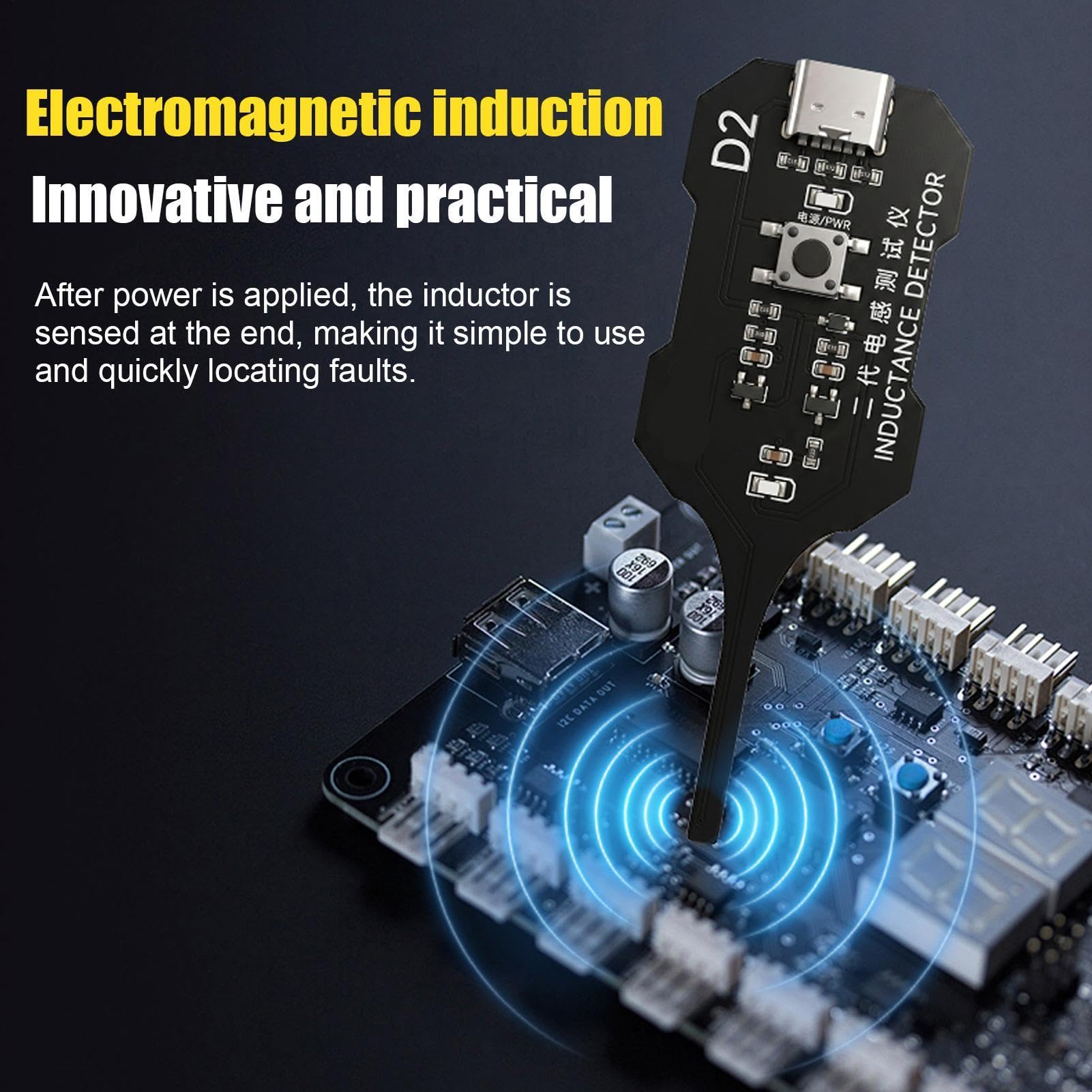 2.0 Tester Induttanza, Tester Per Induttanze, Testers Di Induttanza Elettromagnetica In Circuito, Localizza Rapidamente Il Punto Guasto, Facile Da Usare Per Professionisti E Hobbistis
