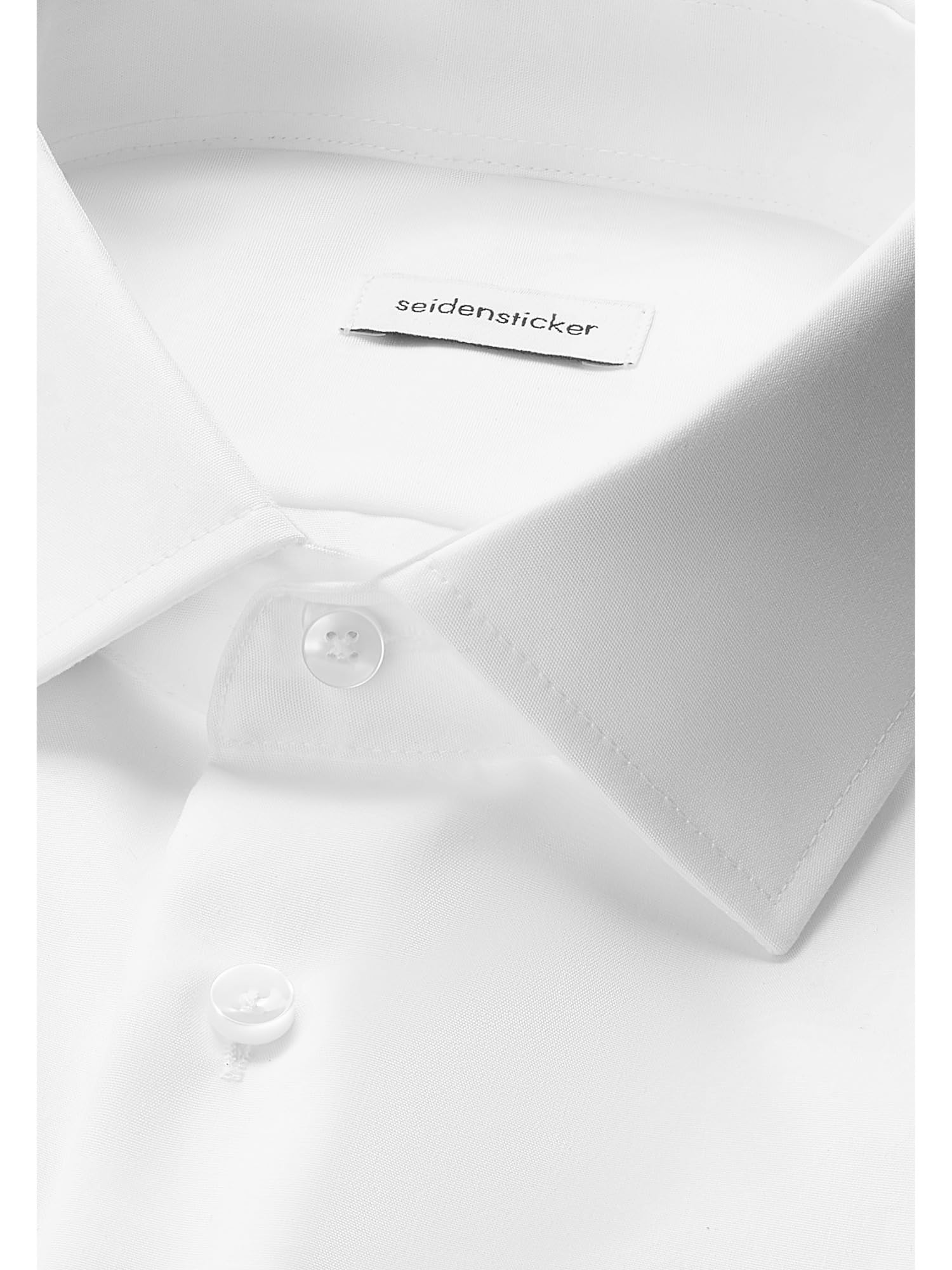 Seidensticker Camicia Business da Uomo - vestibilità Comoda - No Stiro - Collo Kent - Maniche Corte - 100% Cotone