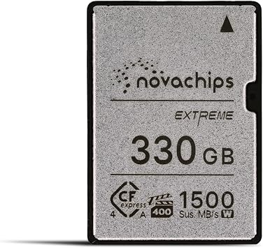 330GB Extreme CFexpress 4.0 Type A Memory Card - Cameras, A9 III, A1 II, A7R V, A7 IV, Fx3, Fx6, NN965C660GZX8