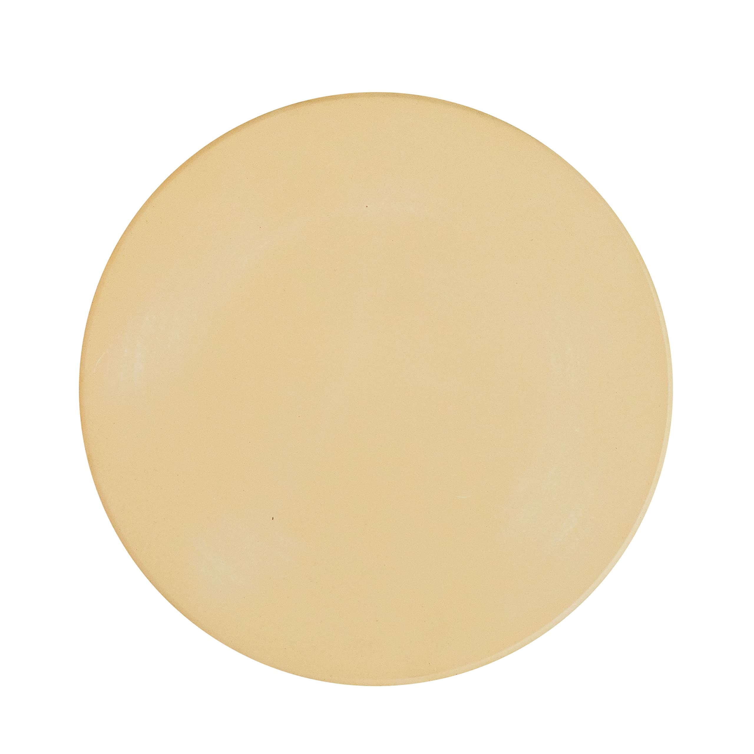 FENNEK Pierre à pizza XL - Diamètre : 320 mm - Épaisseur : 20 mm - Pour four à pierre, barbecue au charbon, barbecue à gaz, etc. - En cordiérite résistante à la chaleur - Pour pizza, tartes flambées..