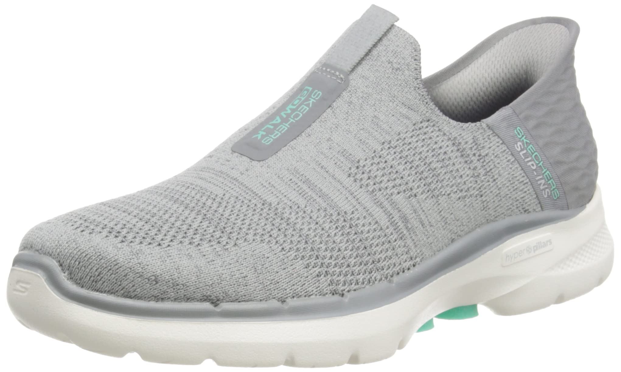 Skechers GO Walk 6 - Fabulous View-Grey-UK3 (B0B5WZLT4P) Amazon Price History, Amazon Price Tracker