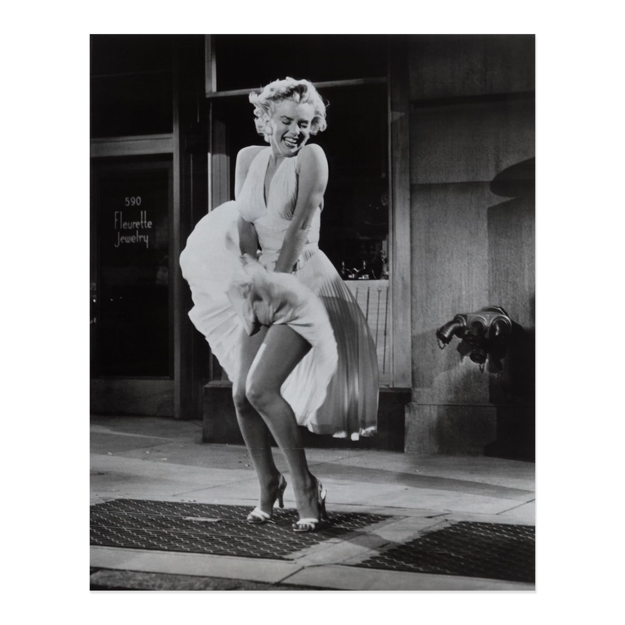 Amazon.com: HISTORIX Vintage 1955 Marilyn Monroe Poster Photo