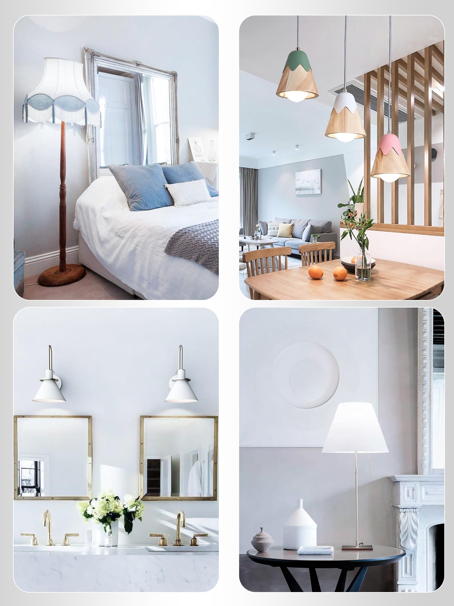 12 Pack LED Light Bulbs 100 Watt Equivalent A19 15W 5000K Daylight Super Bright White Light 1500 Lumens — view 7