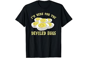 Deviled Egg Novelty Food Pun T-Shirt
