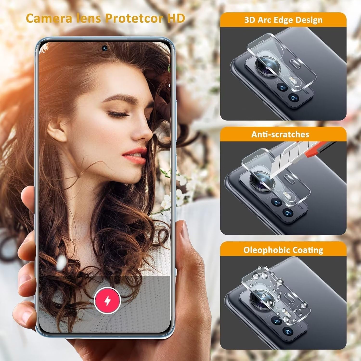 HHUAN Custodia Flip Vetro Temperato Per Nokia C21 Plus (6.52"), 9H Glass Durezza Pellicola Protettiva, Classico Flip Protezione Cover Funzione Staffa Portafoglio Case Caso - Brown - Foto 8