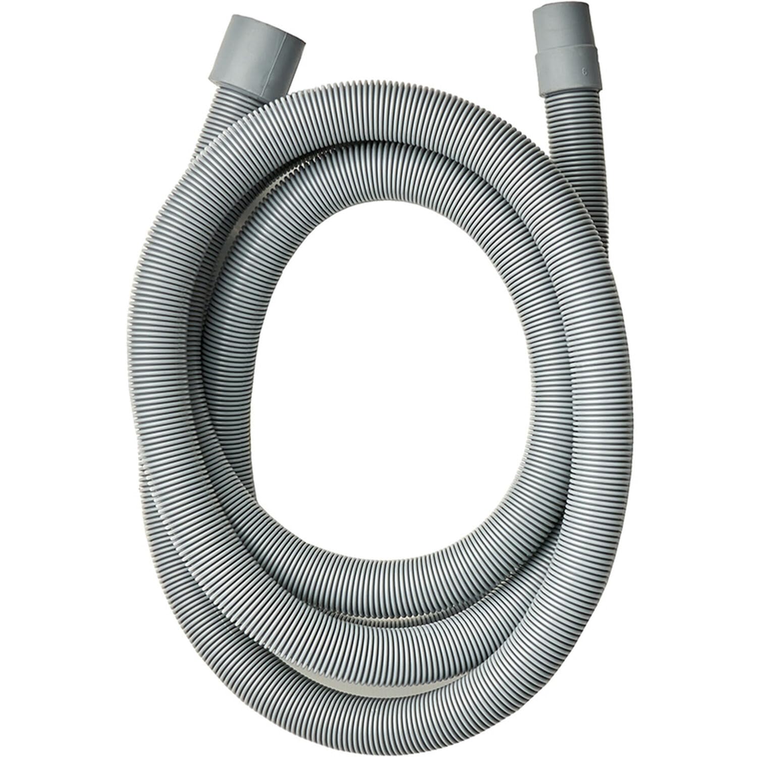 Hiatt Hardware Grey Washing Machine Outlet Hose, Dishwasher Cold Water Inlet Fill Hose Pipe 2.5 Meter Length Durable Material