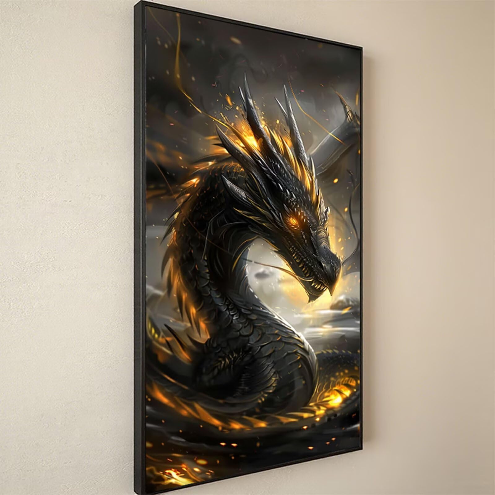 Sztuka diamentowa, zwierzę, zestawy do malowania diamentami dla dorosłych, 5D Dimond Art Dragon Gem Arts and Crafts Paintings, DIY, kryształ górski, haft krzyżykowy, malowanie według numerów