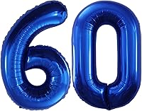 Vista 226 de GOER Globos con el número 80 para decoraciones de fiesta de cumpleaños número 80, globos de helio de aluminio jumbo de 42 pulgadas para 80 Oro rosa