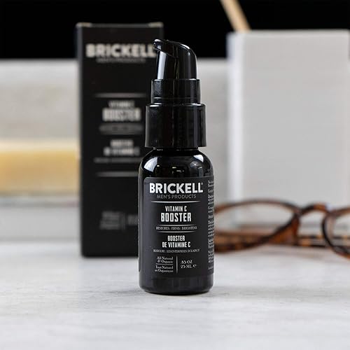 Miniatura 6 de Brickell - Suero potenciador de vitamina C para hombres, natural y orgánico para aumentar la producción de colágeno, combatir las arrugas y el
