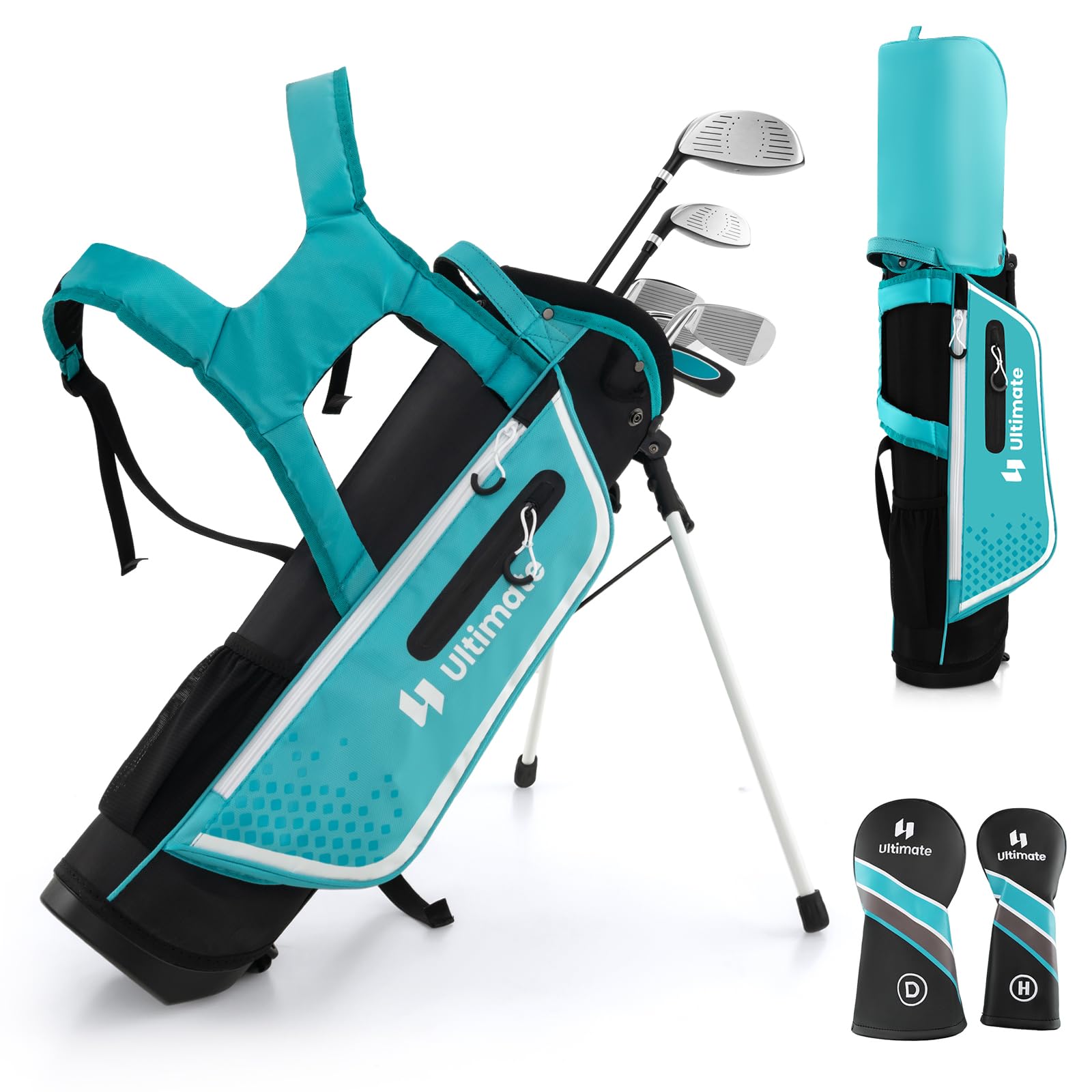 GOPLUS - Juego de clubes de golf para niños
