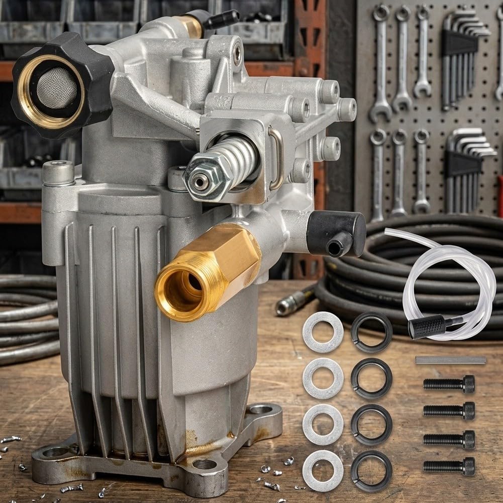 Pompe à piston en aluminium P170 : haute pression, solution auto-amorçante