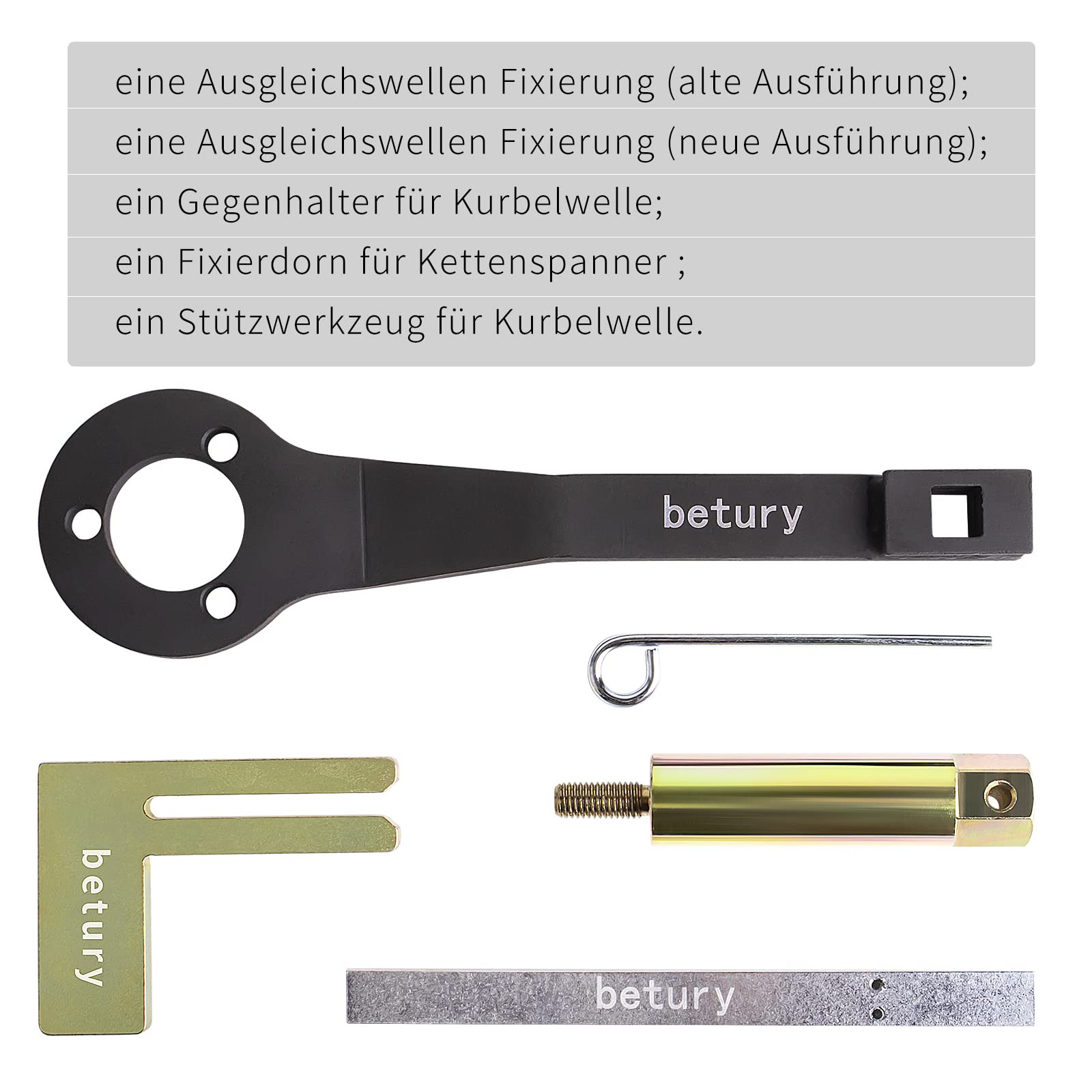 Motor Einstellwerkzeug Satz geeignet für Das Ausrichten der Ausgleichswelle an BMW Motoren