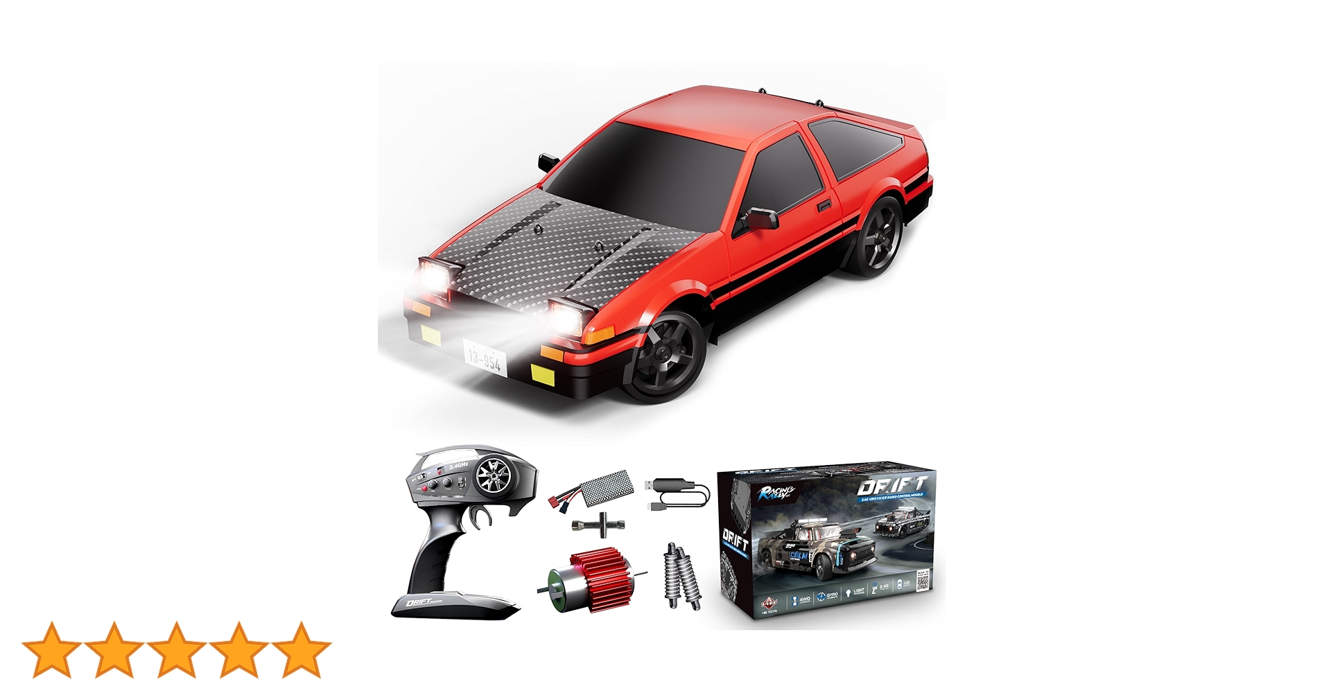 Amazon | YUAN PLAN ラジコンドリフトカー 1/12リモート