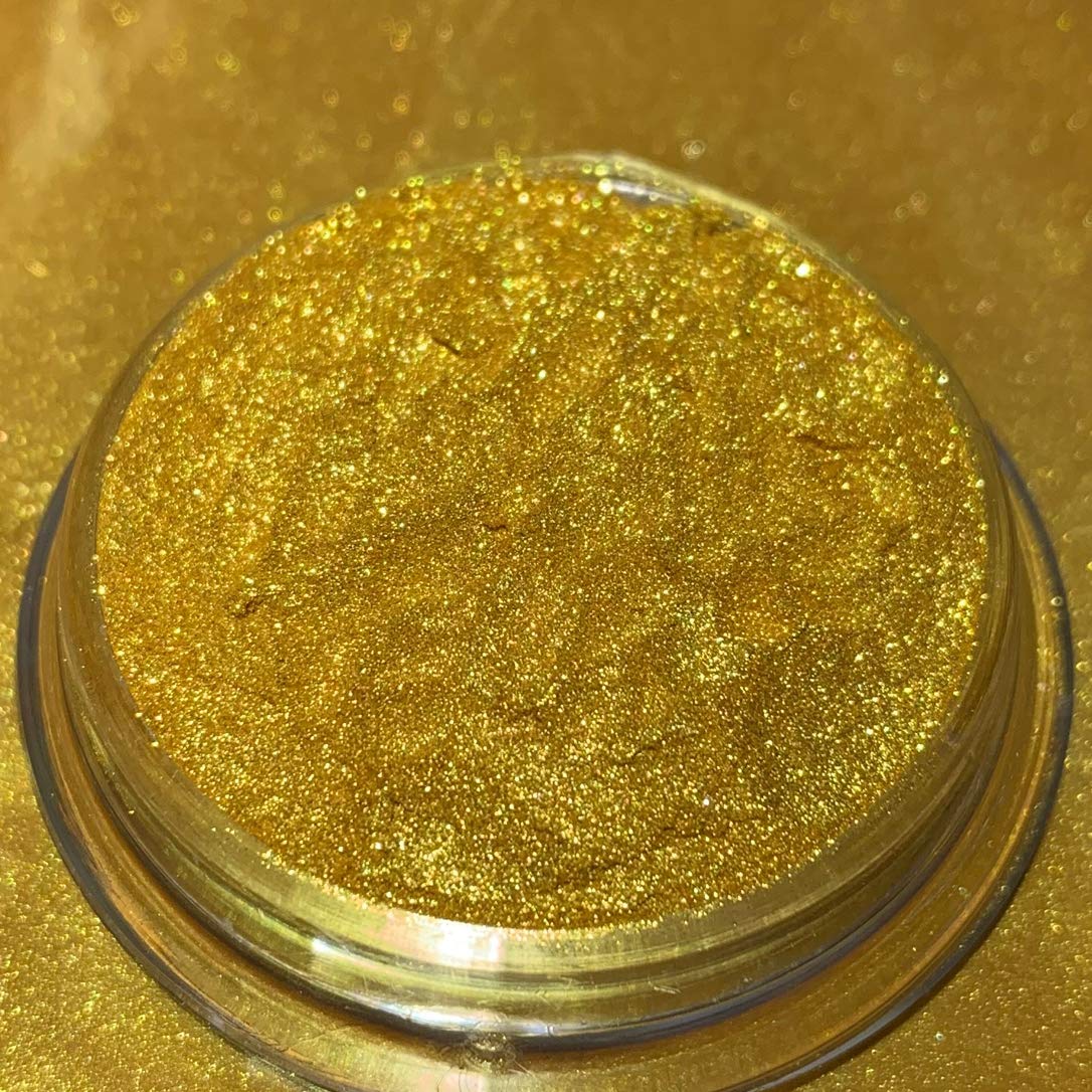 Dipoxy Crown-Gold-Pearl-Gold04 Pigment Farbmittel für Epoxidharz, Polyesterharz, Polyurethan Systeme, Beton, Lacke, Kunstharz Schmuck