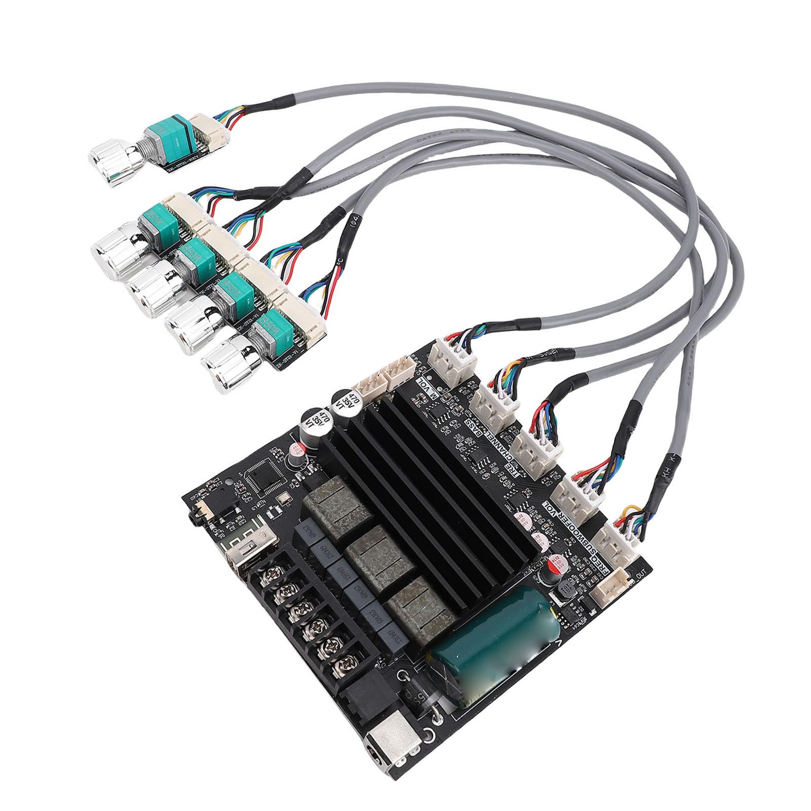 Płytka Wzmacniacza Cyfrowego BT 2.1 kanał 100W+100W+200W TPA3221
