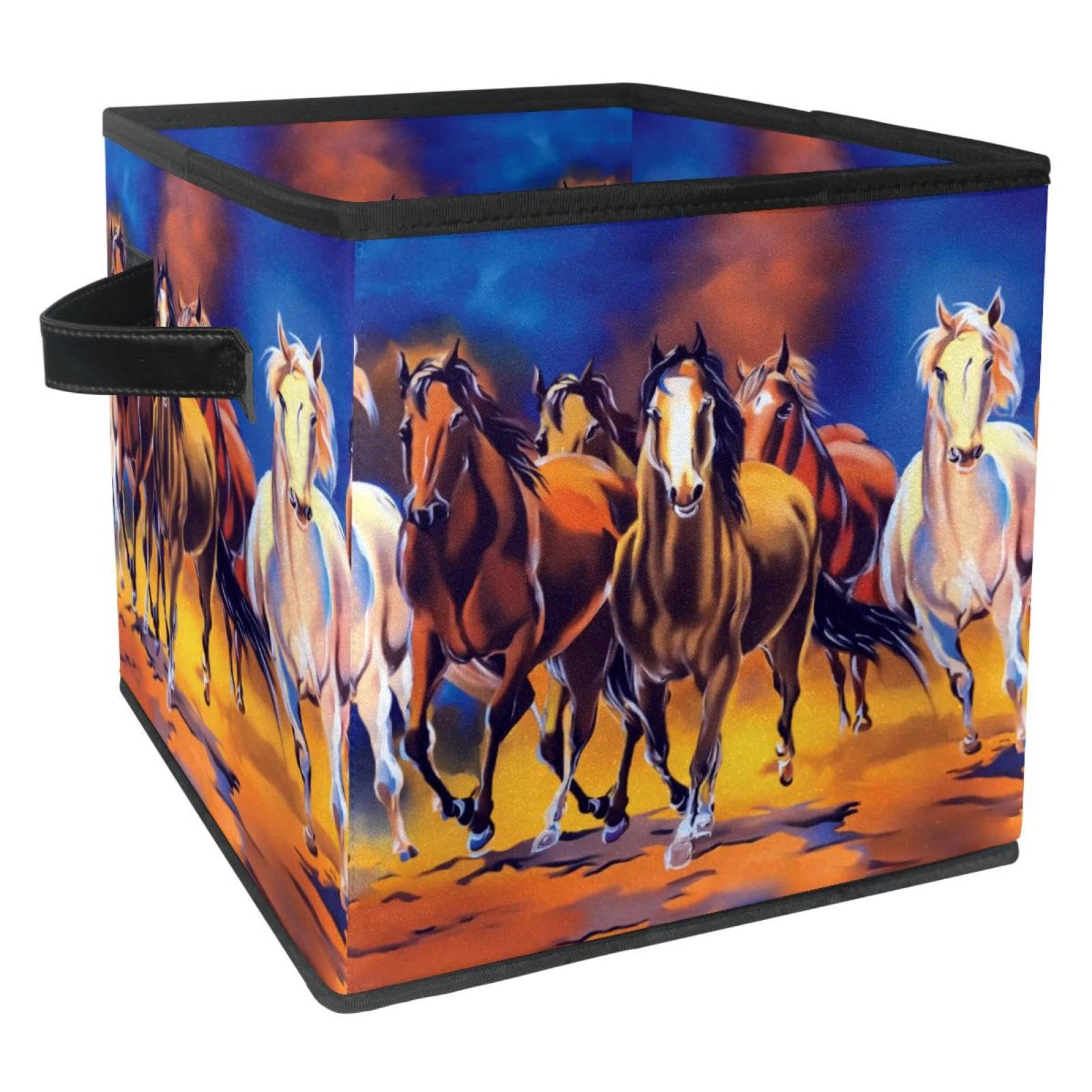 Boîte rangement pliable tissu pour stopper le désordre des jouets et vêtements