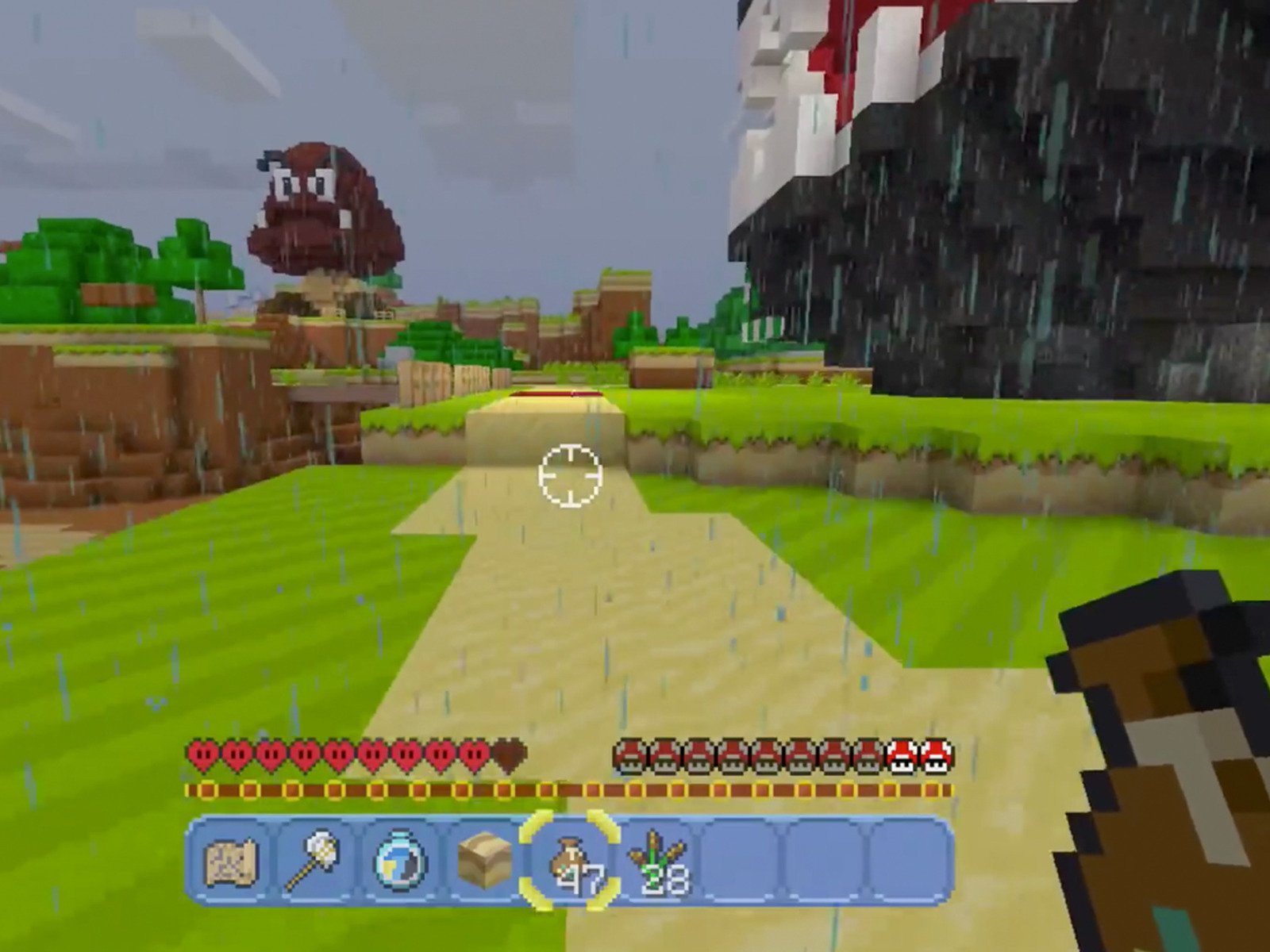 Wii U Super Mario Edition Minecraft Gameplay Zebra Gamer Zebra